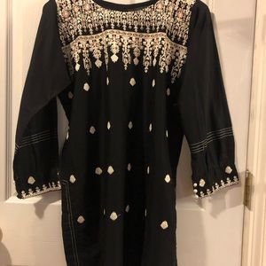 Tunic Top Embroidered